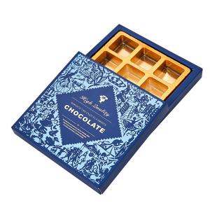 Wholesale Custom Logo 9 Bars Food Gift Boxes for Chocolate Candy Best Paper Packaging from china suppliers