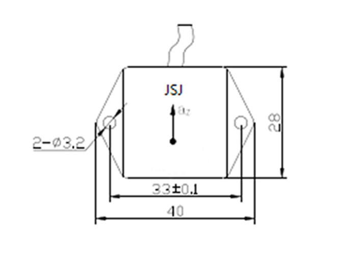 High Reliability Accelerometer Sensor Module 4 - 20mA Impact Resistance