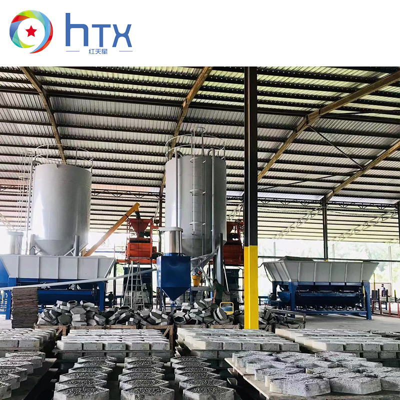 Wet Cast Equipmen Floor Tile Production Line Artificial Stone Making Machine