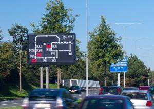 Wholesale Wireless Dynamic Message Signs , Digital Highway Message Boards Ekran from china suppliers