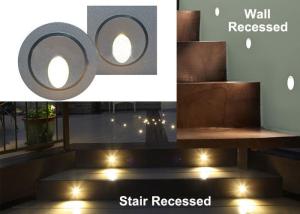 Wholesale Outdoor IP 67 Stainless Steel Recessed LED Wall Lights Waterproof from china suppliers