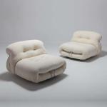 Modern Nordic Luxury Velvet Fabric Living Accent Sofa Chair Cashmere Fabric