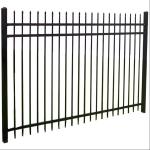 Backyard Tubular Steel Fence 2.0M Length 60x60mm Post Pipe
