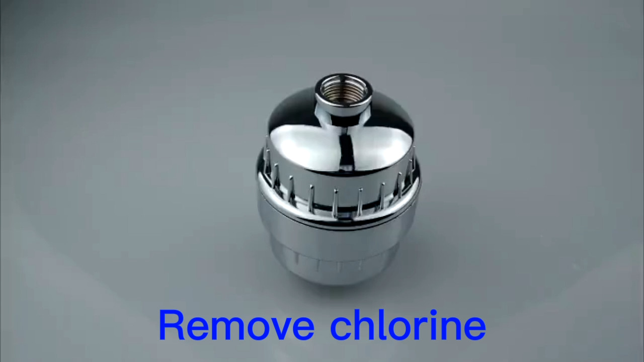 1/2" Thread 15 Stage Chlorine Vitamin Shower Filter