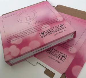 Wholesale Custom B Flute Electronics Packing Boxes 250gsm For Beauty Light from china suppliers
