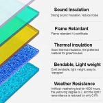 Fire Resistant PC Solid Sheet Building Plastic PC Embossed Sheet