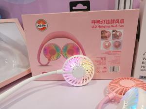 Wholesale summer fan reduce heat 2022 Mini ABS 6hrs 1200mAh Hands Free Mini Neck Fan For Summer from china suppliers