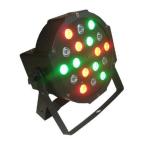 Mini Led par light 18 X 3w Rgb Led Flat Par Light Plastic House light weight