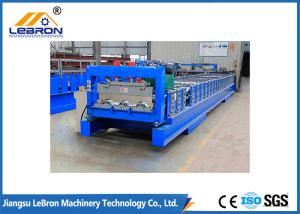 Wholesale Galvanized Steel Coil 15KW Floor Deck Roll Forming Machine 0.8-1.5mm Thickness from china suppliers