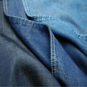 Wholesale Soft Denim Tencel Lyocell Fabric 78% Cotton 20% Tencel 2% Spandex from china suppliers