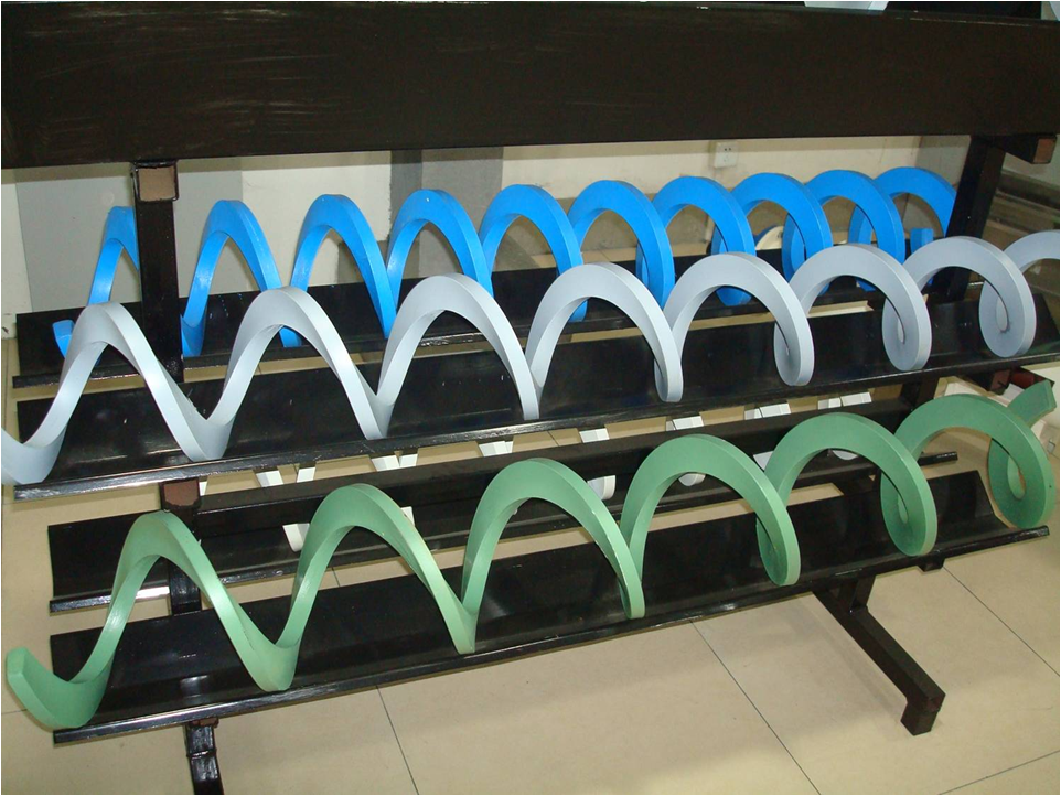 Multifunctional Cement Metallurgy Spiral Blade With Shaft Screw Flight