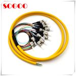 ST/UPC 12 Core Simplex Fiber Breakout Cable
