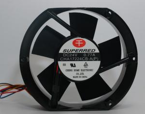 Wholesale DC24V PBT Vehicle Cooling Fan , 23dB Noise Level 0.77A Automotive Cooling Fan from china suppliers