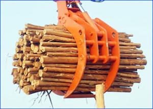 Wholesale Ports Steel Hydraulic Clamshell Bucket / Railways Loading Single Excavator Grab Bucket from china suppliers