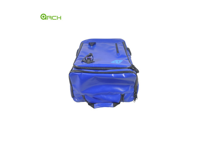 20 Inch Tarpaulin Carry On Luggage Bag With Packing Compartment