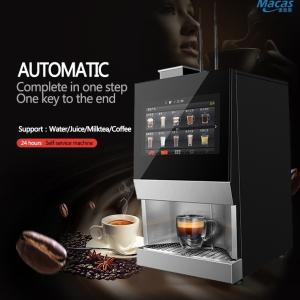 Wholesale 1.8L Coin Operated Bean To Cup Coffee Machines AC110V-230V from china suppliers