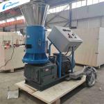 Moving Roller Wood Pellet Mill Machine 240-340 KG/H For Biomass Wooden Sawdust