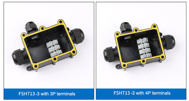 Plastic Pool Light Assembly 130mm * 70mm * 40mm Waterproof Head