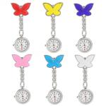 Butterfly Nurse Watch Medical Hanging Brooch Doctor Pocket Watch Quartz Luxury