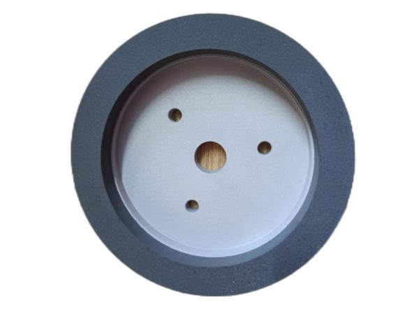 Resin Polishing Wheel / Resin Grinding Wheel 150mm White Brown 120-240 Grit for