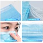 Antibacterial 3 Ply Surgical Face Mask Personal Healthcare Anti Pollution