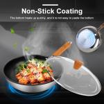 Good Quality 4 pieces Stainless Steel Pot And Pans Cooking Set Non Stick Xylan