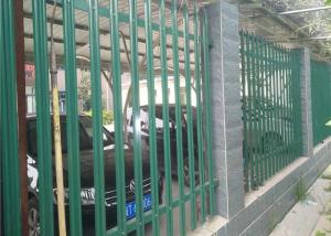 Wholesale Pvc Coated Welded Wire Mesh Fence Galvanised Steel Palisade Fencing from china suppliers