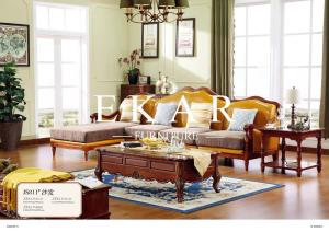 Wholesale American sofa leather sofa oil wax solid wood sofa set from china suppliers