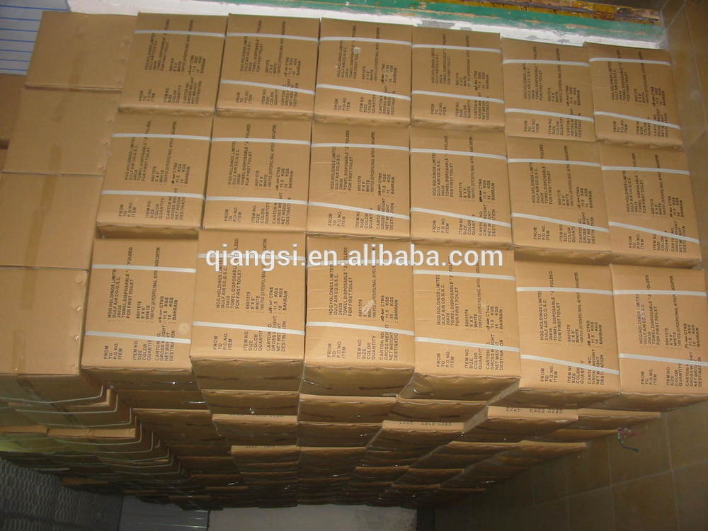 Soft cotton airline disposable hot towel