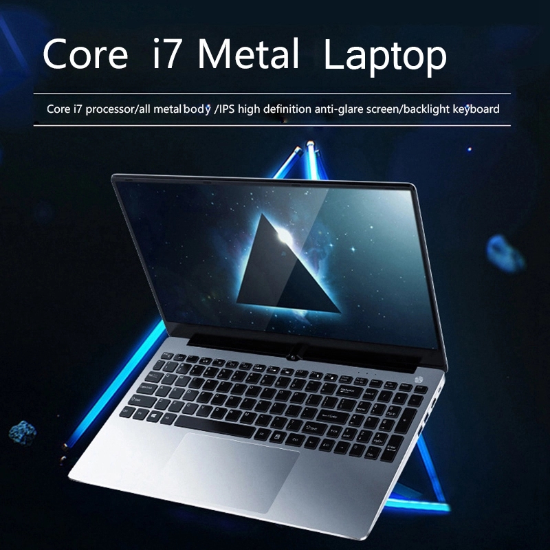 I5 I7 10th Win10 Quad Core Notebook Laptop For Gaming Office & Home
