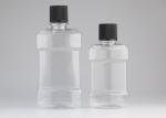 Screw Cap 180ml Transparent Plastic Cosmetic Bottles For Washing Packaging