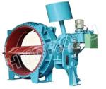 Large Hydraulic Counter Weight Butterfly Valve