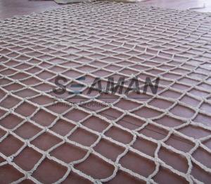 China PP, Nylon , Polyester white color Gangway safety net 5m x 10m IMPA CODE 232161-62 on sale