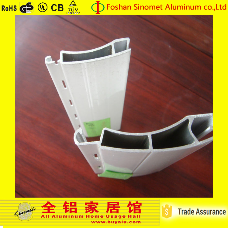 Horizontal Aluminum Alloy Window Customized Aluminum Shutter Window