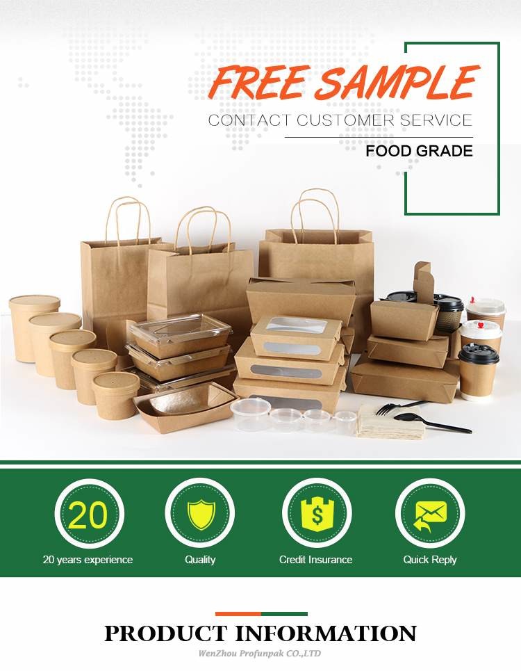 Custom Logo Printed Paper Bread Bag Brown Kraft Greaseproof