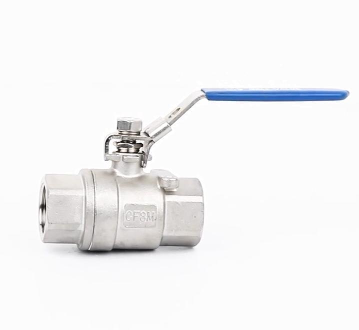 2PC Threaded Manual Ball Valve