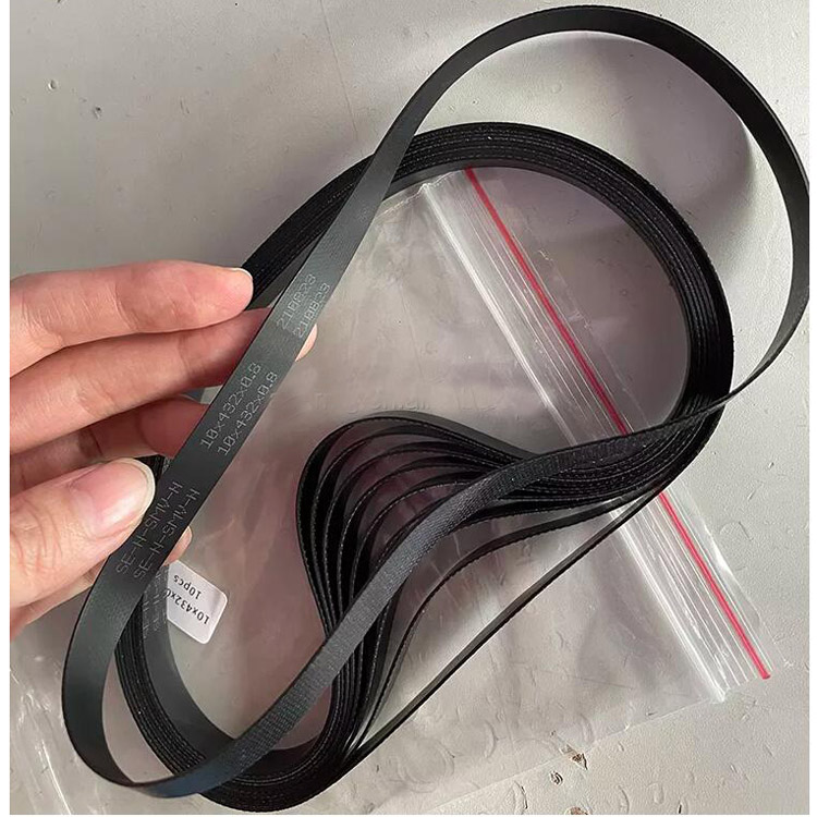 ATM Machine Parts Diebold ECRM Flat Belt 10X432X0.8 ZU-10 Belt Length 49-260550-000A