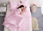 Solid Straight Lines Bedspreads And Coverlets Machine Quilting Twin / Queen /
