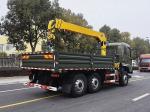 China Dongfeng KR 6.3T Truck Mounted Mobile Crane For Bridges Subways Buildings