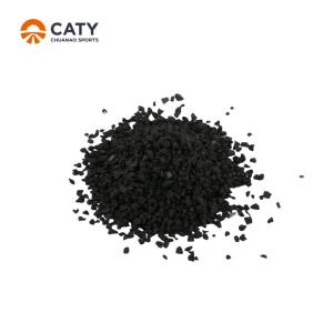 Wholesale Anti UV Black SBR Rubber Granules Multipurpose For Running Tracks from china suppliers