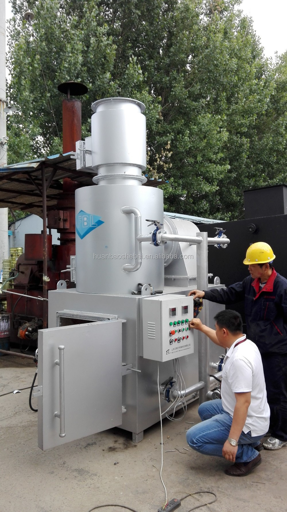 Portable Medical Waste Incinerator for Pets 1 of Core Components Fuel Diesel Oil Gas