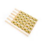 2024 Natural Color Long Bamboo Round Chopsticks for Restaurant Fast Food Paper