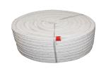 White Ceramic Fiber Rope With Stainless Wire Fiberglass Rope Gasket