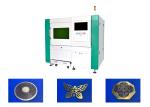 Fiber Metal Laser Cutting Machine 3 Axis 540*540mm Cutting Area