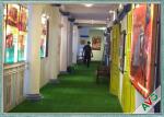 High Density Outdoor Artificial Grass Soft / Comfortable Feeling Fake Outdoor