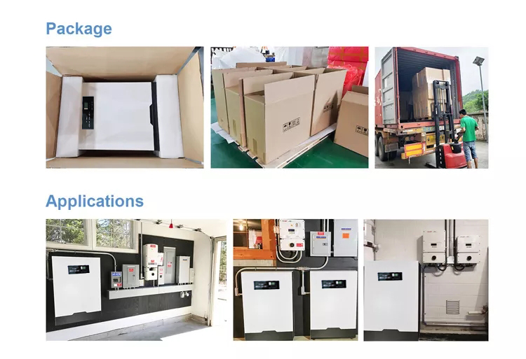 100ah 51.2 Voltage Wall Mounted Lithium Battery Lifepo4 All In One Without Inverter
