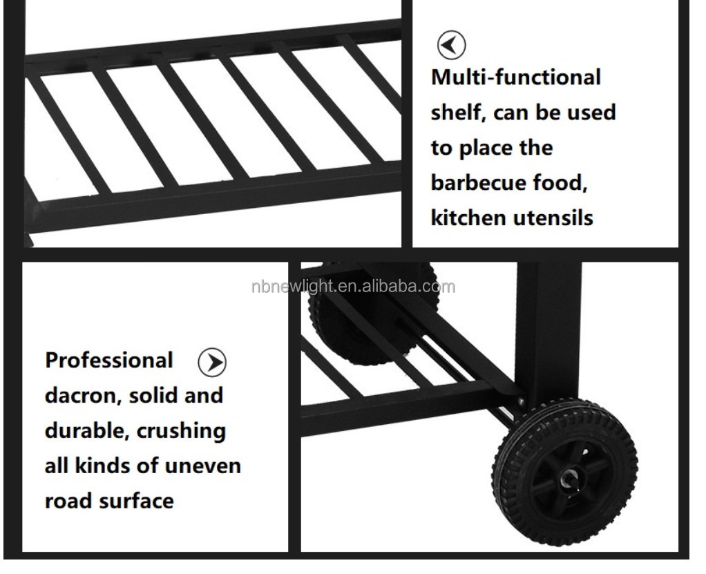 Upgrade Your Camping Experience with this Portable Charcoal Smoker BBQ Charcoal Grill