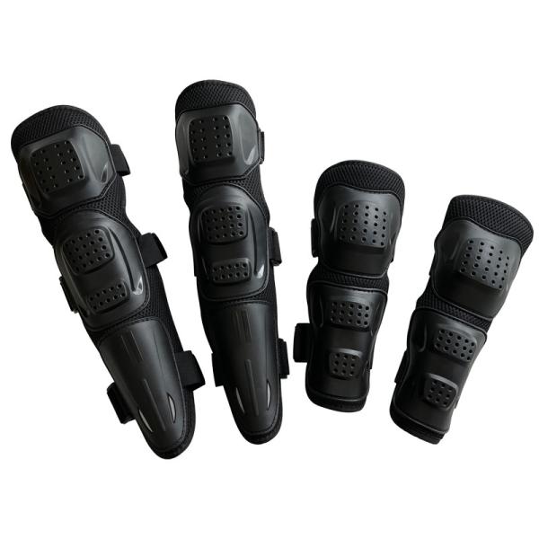 Professional Light Weight Rubber Knee Pads for Extreme Sports Impact Protection