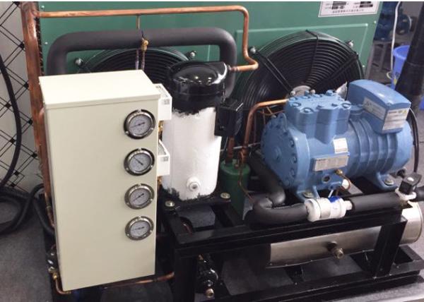 Open Type Semi Hermetic Refrigeration Condensing Unit / 8HP Freezer Condenser