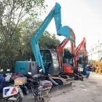 Used Original Japan Hitachi Excavator 7Ton ZX70 Crawler Digger at Good Condition